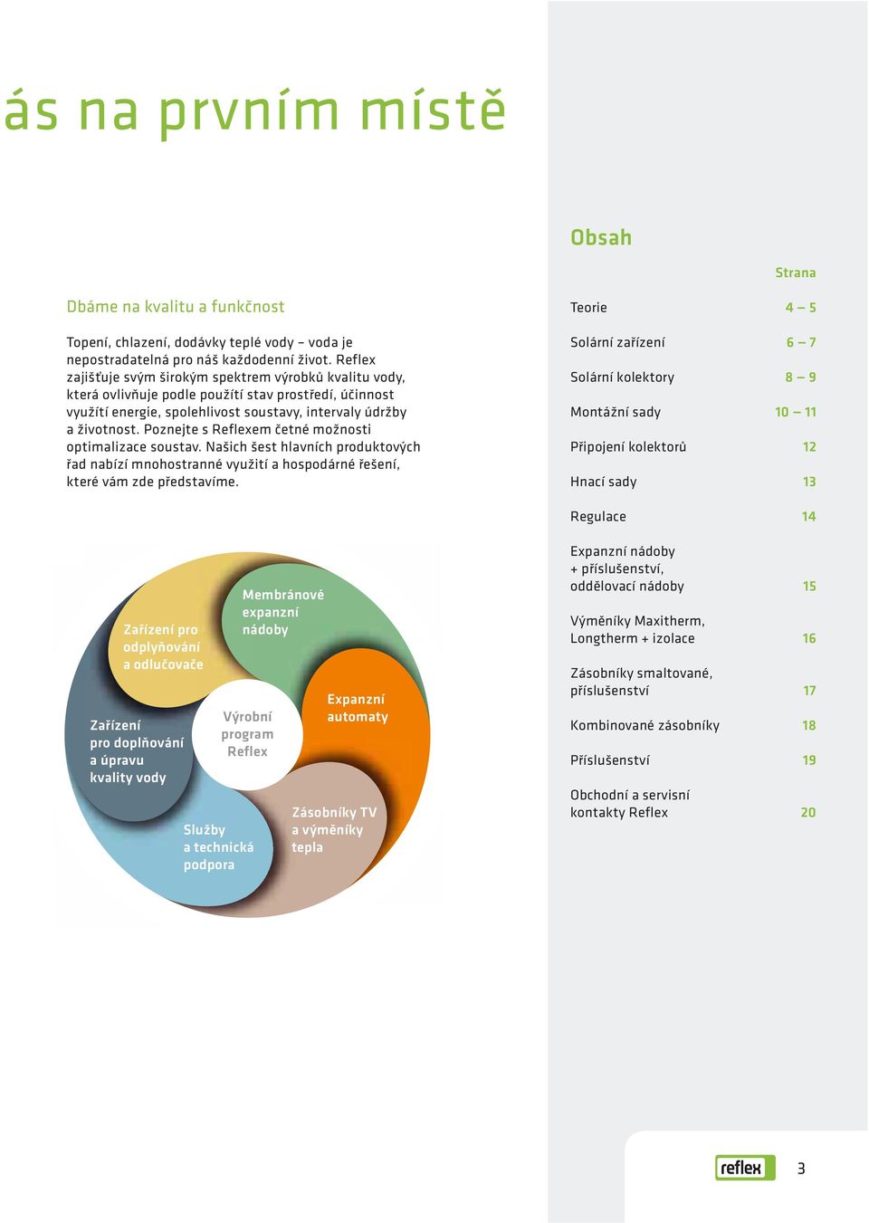 Poznejte s Reflexem četné možnosti optimalizace soustav. Našich šest hlavních produktových řad nabízí mnohostranné využití a hospodárné řešení, které vám zde představíme.