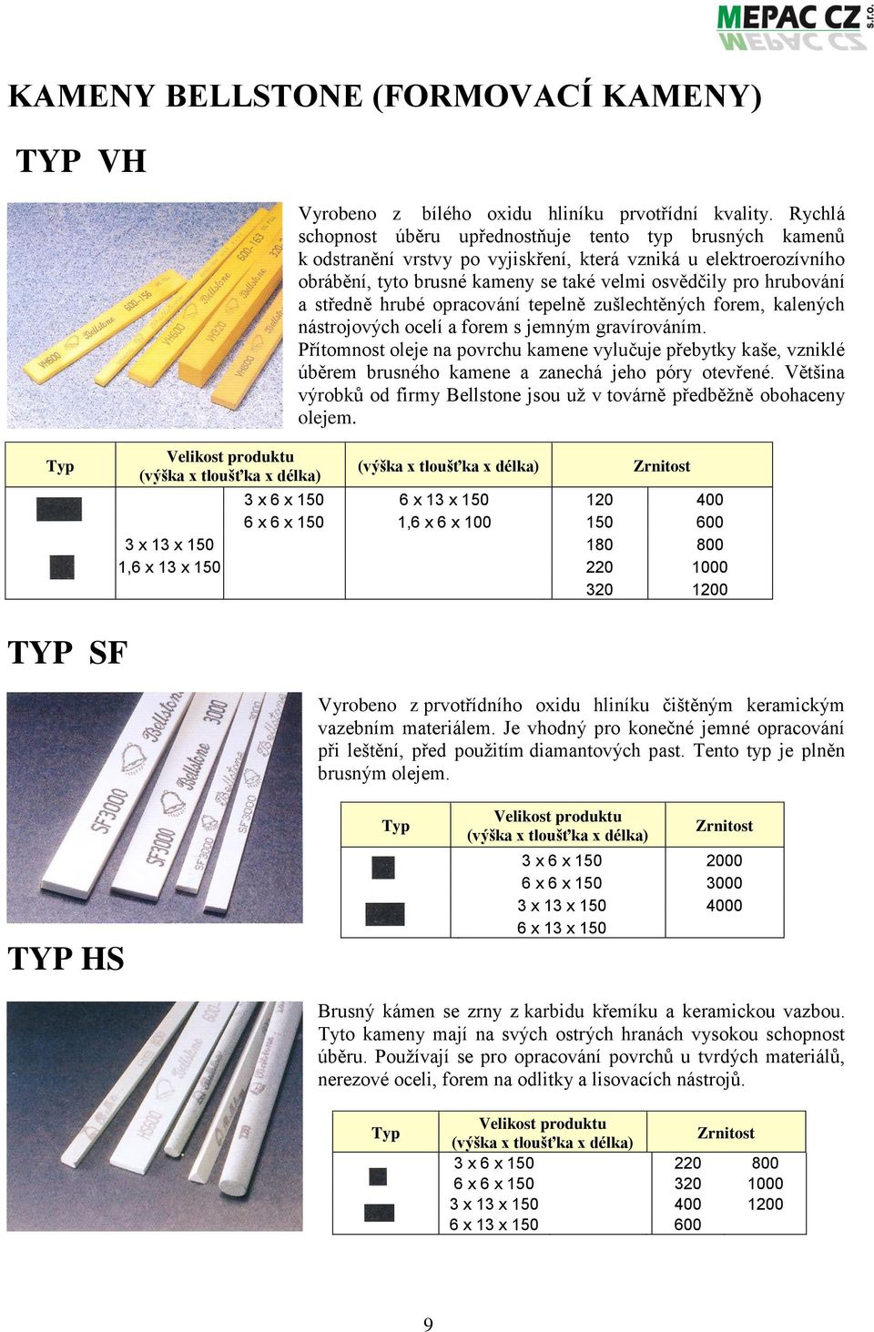 středně hrubé opracování tepelně zušlechtěných forem, kalených nástrojových ocelí a forem s jemným gravírováním.