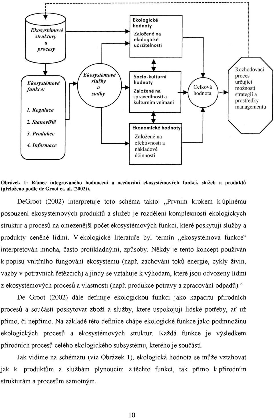 ekosystémových funkcí, které poskytují služby a produkty ceněné lidmi. V ekologické literatuře byl termín ekosystémová funkce interpretován mnoha, často protikladnými, způsoby.