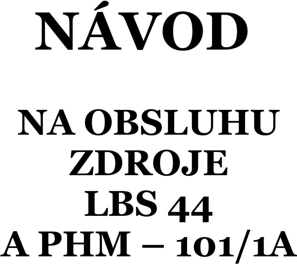 ZDROJE LBS