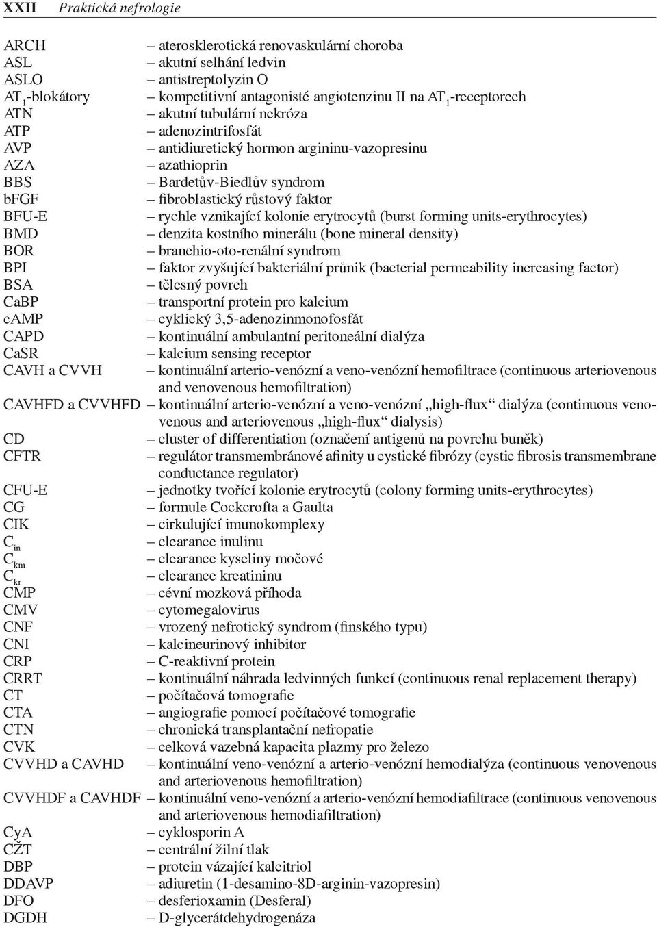 vznikající kolonie erytrocyt (burst forming units-erythrocytes) BMD denzita kostního minerálu (bone mineral density) BOR branchio-oto-renální syndrom BPI faktor zvyšující bakteriální pr nik