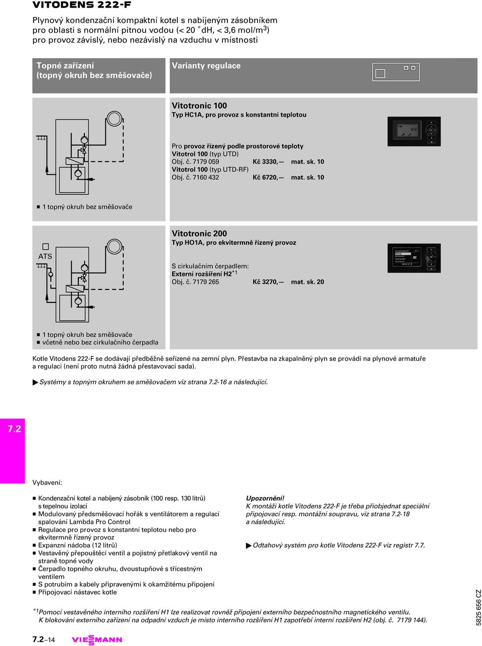 10 Vitotrol 100 (typ UTD-RF) 7160 432 6720, mat. sk.