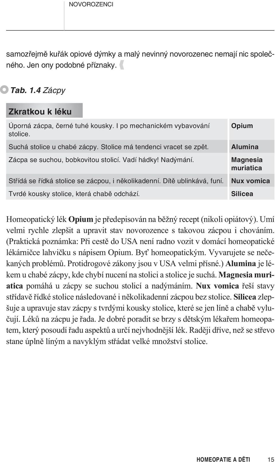 Střídá se řídká stolice se zácpou, i několikadenní. Dítě ublinkává, funí. Tvrdé kousky stolice, která chabě odchází.