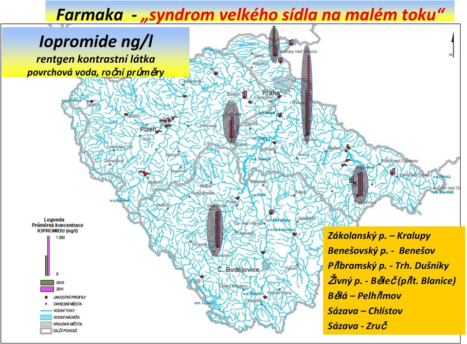 Zákolanský p. Kralupy Benešovský p. Benešov Příbramský p. Trh.