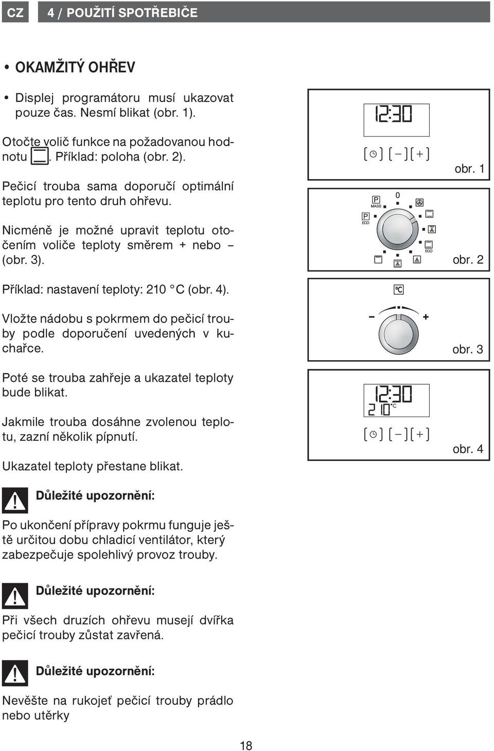 PEČICÍ TROUBA 5H Návod k použití a instalaci T 10 - PDF Stažení zdarma