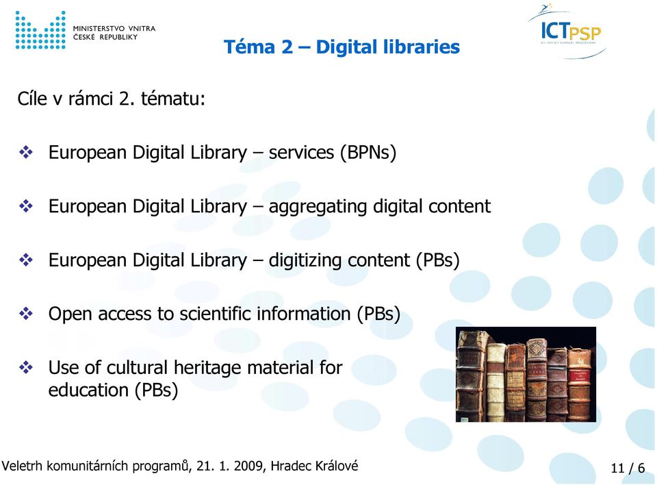 aggregating digital content European Digital Library digitizing content
