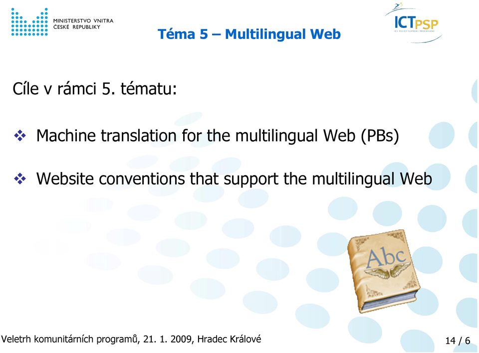 multilingual Web (PBs) Website