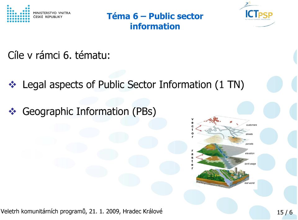 tématu: Legal aspects of Public