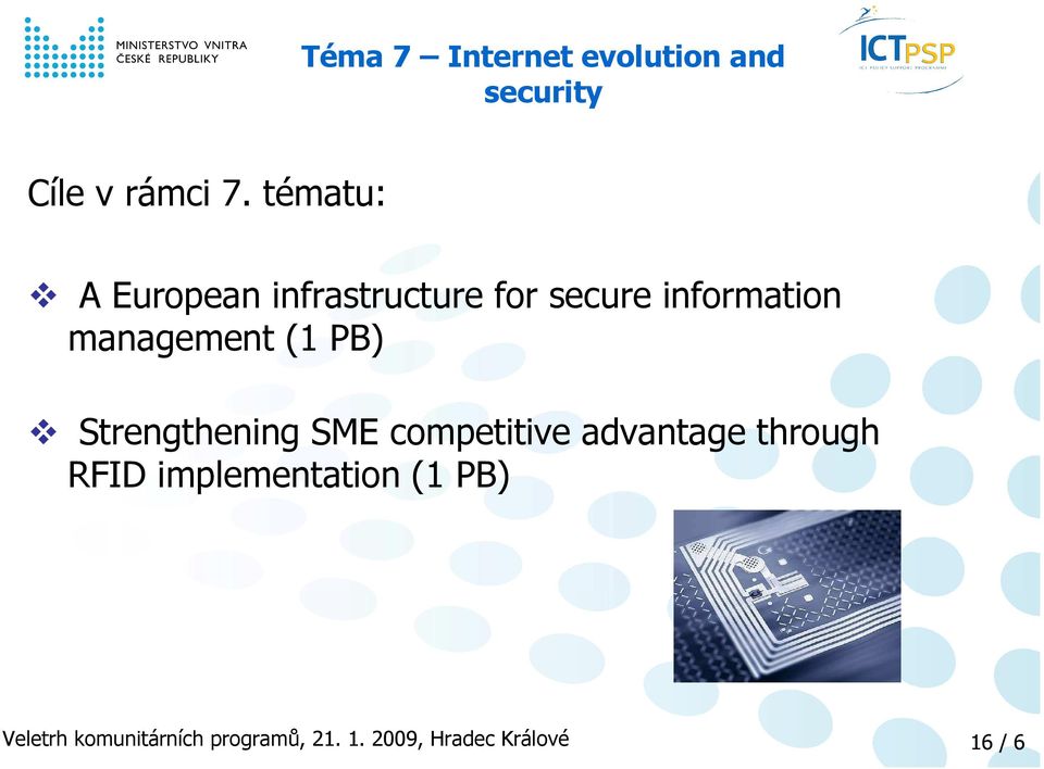 information management (1 PB) Strengthening SME