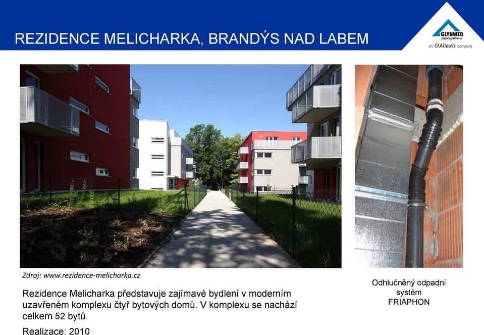 cz Rezidence Melicharka představuje zajímavé bydlení v