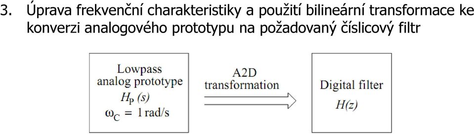 bilineární transformace ke