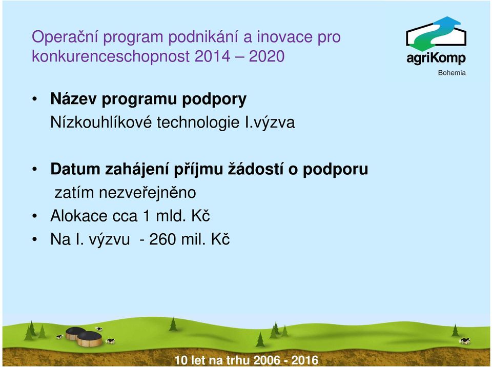 Nízkouhlíkové technologie I.