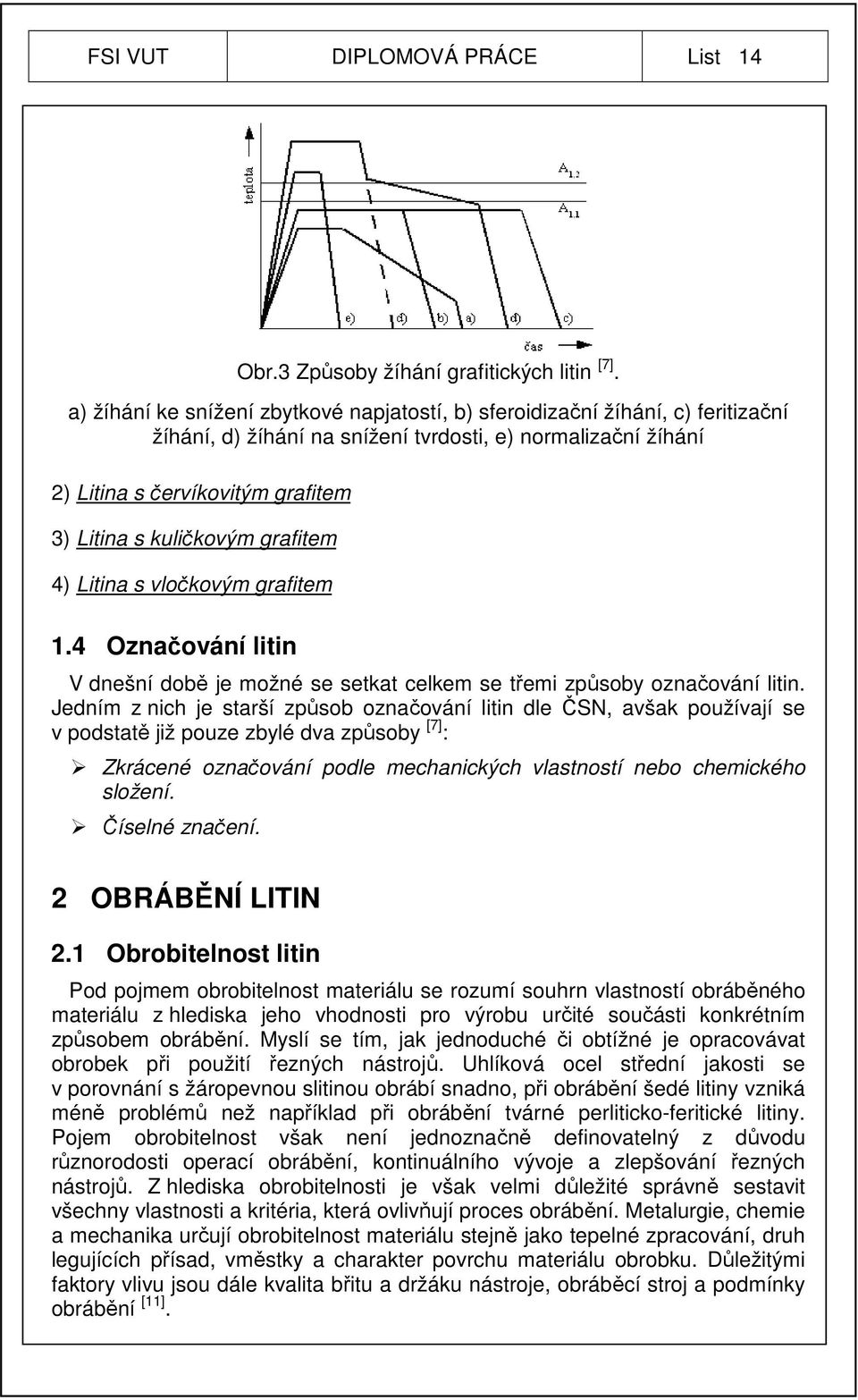 kuličkovým grafitem 4) Litina s vločkovým grafitem 1.4 Označování litin V dnešní době je možné se setkat celkem se třemi způsoby označování litin.