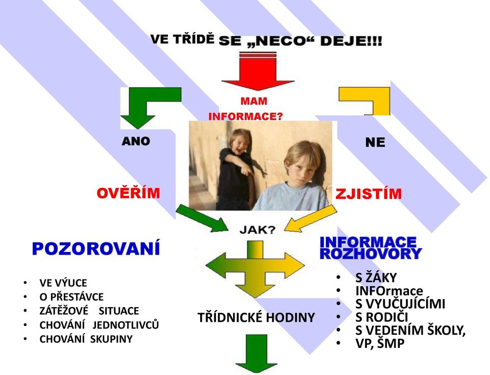 ZÁTĚŽOVÉ SITUACE CHOVÁNÍ JEDNOTLIVCŮ CHOVÁNÍ SKUPINY