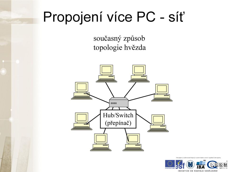 topologie hvězda