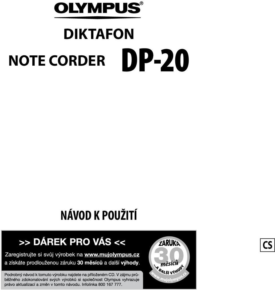 DP-20 NÁVOD