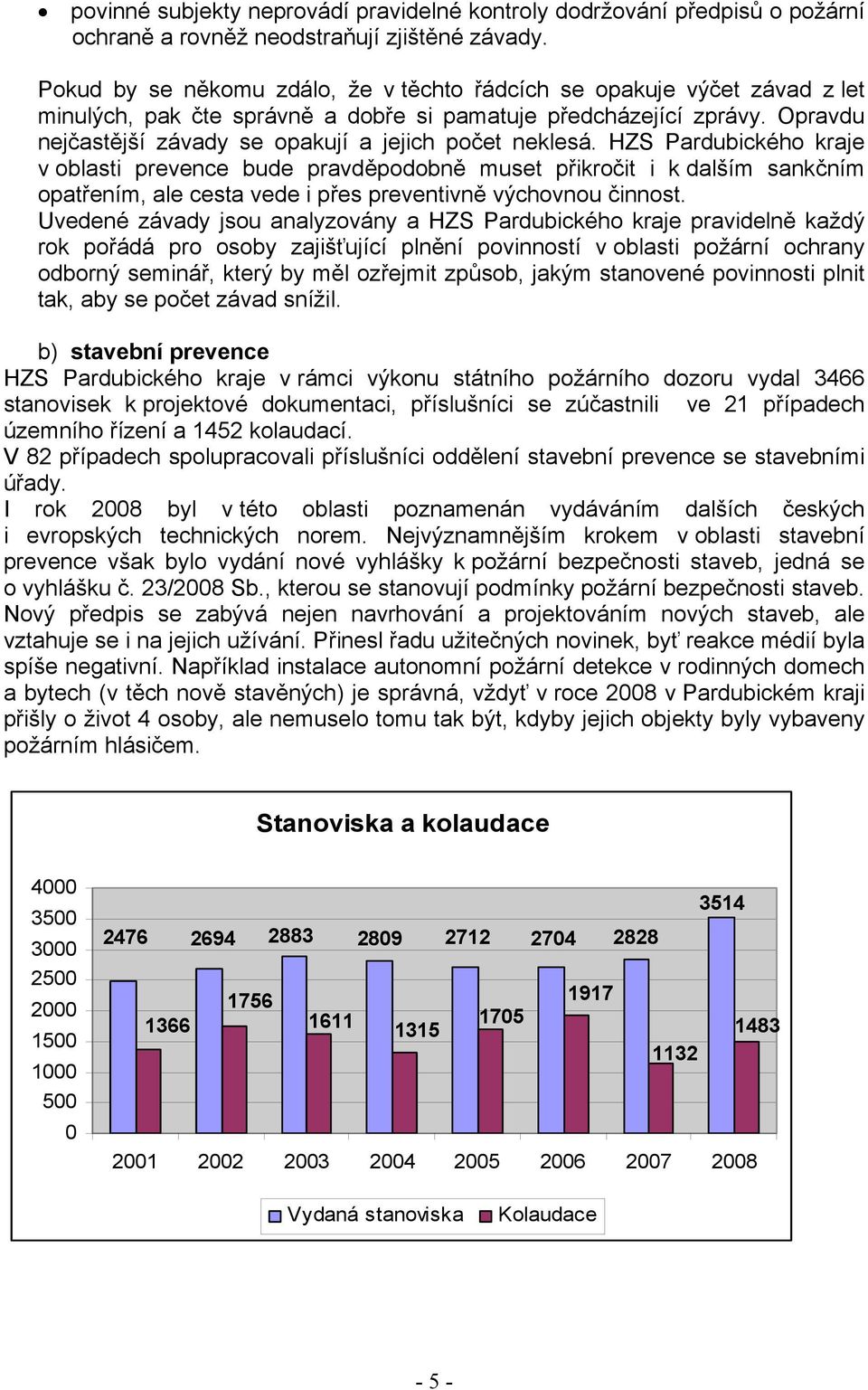 Opravdu nejčastější závady se opakují a jejich počet neklesá.