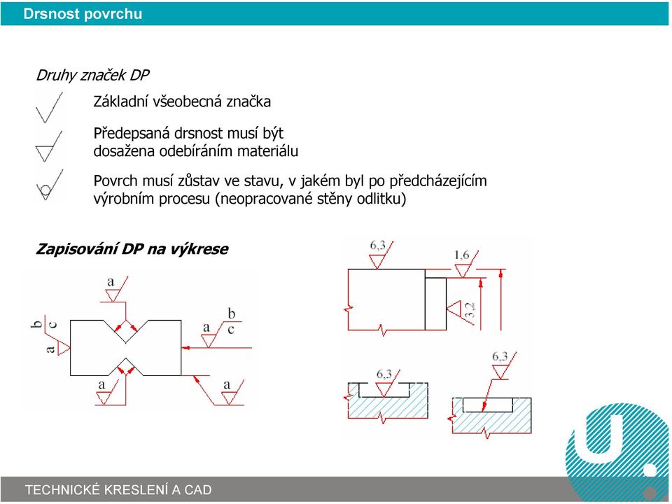 Povrch musí zůstav ve stavu, v jakém byl po předcházejícím