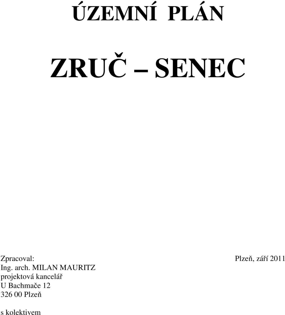 MILAN MAURITZ projektová kancelář