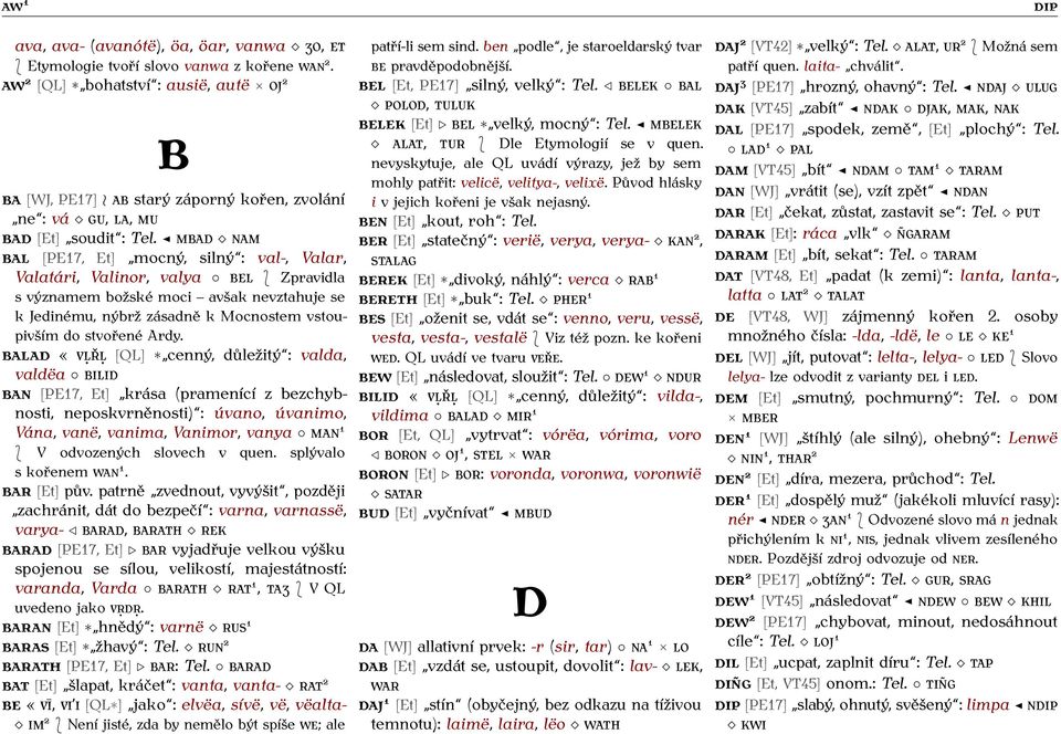 soupis eldarských etymologických kořenů yávië PDF Free Download