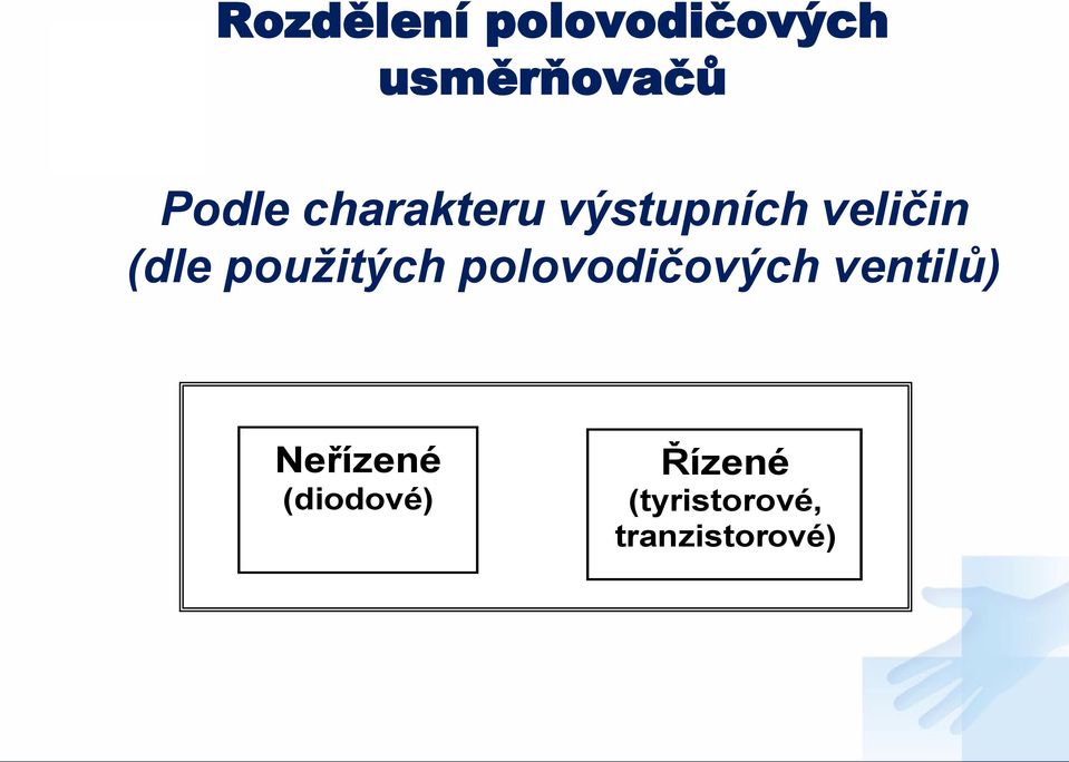 použitých polovodičových ventilů)