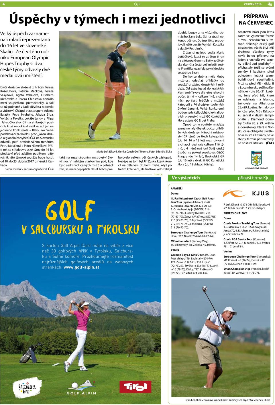 Dívčí družstvo složené z hráček Tereza Koželuhová, Patricie Macková, Tereza Sasýnová, Agáta Vahalová, Elisabeth Křenovská a Tereza Chlostová nenašlo mezi soupeřkami přemožitelky, a tak se už počtvrté