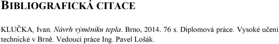 Diplomová práce.