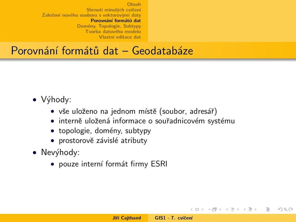 souřadnicovém systému topologie, domény, subtypy