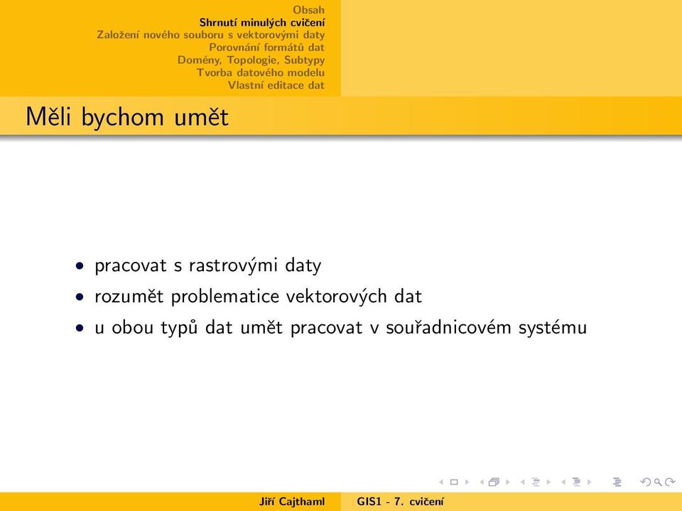 problematice vektorových dat u