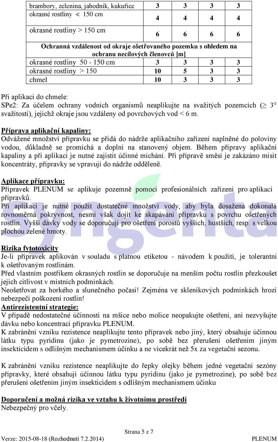 svažitosti), jejichž okraje jsou vzdáleny od povrchových vod < 6 m.