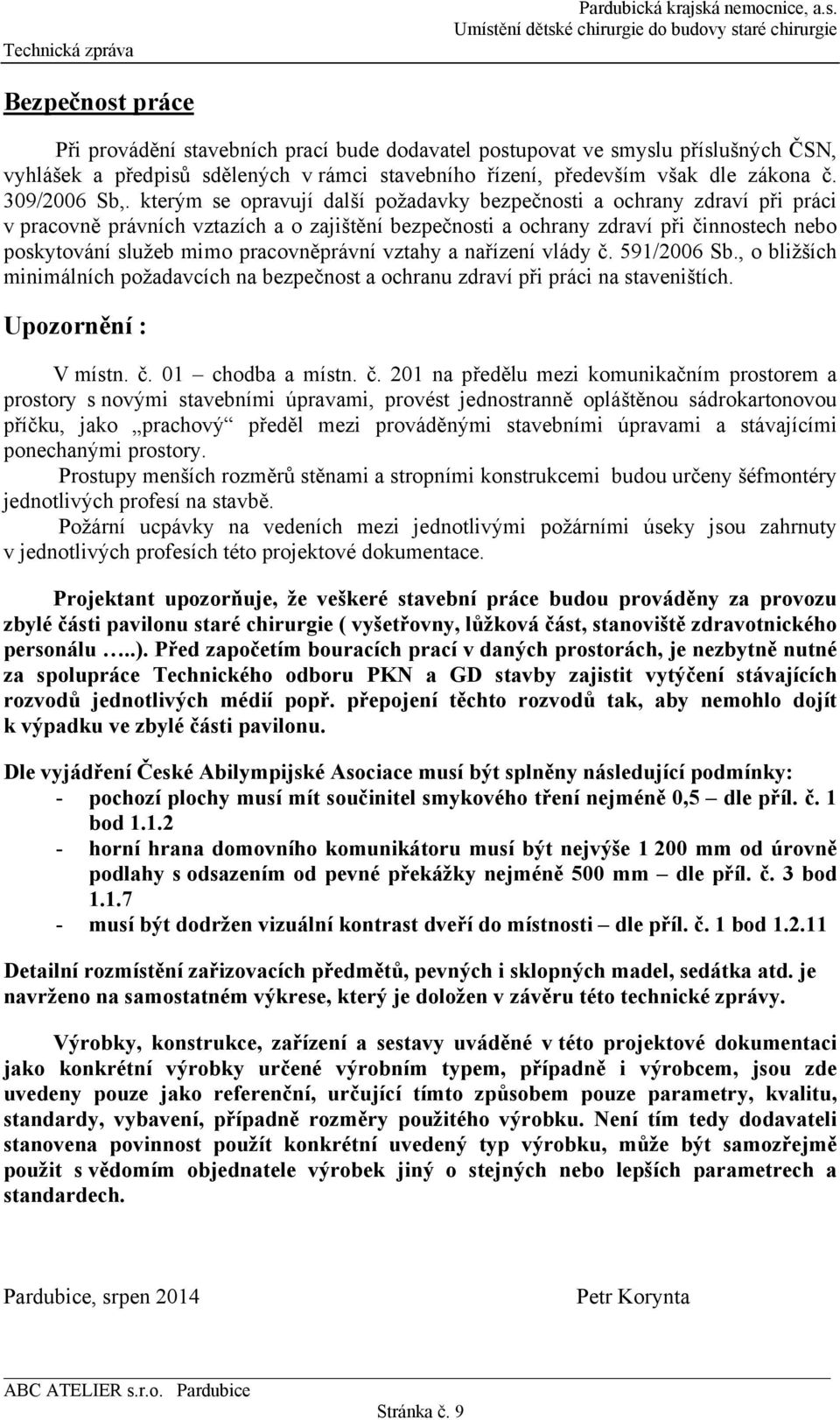 pracovněprávní vztahy a nařízení vlády č.