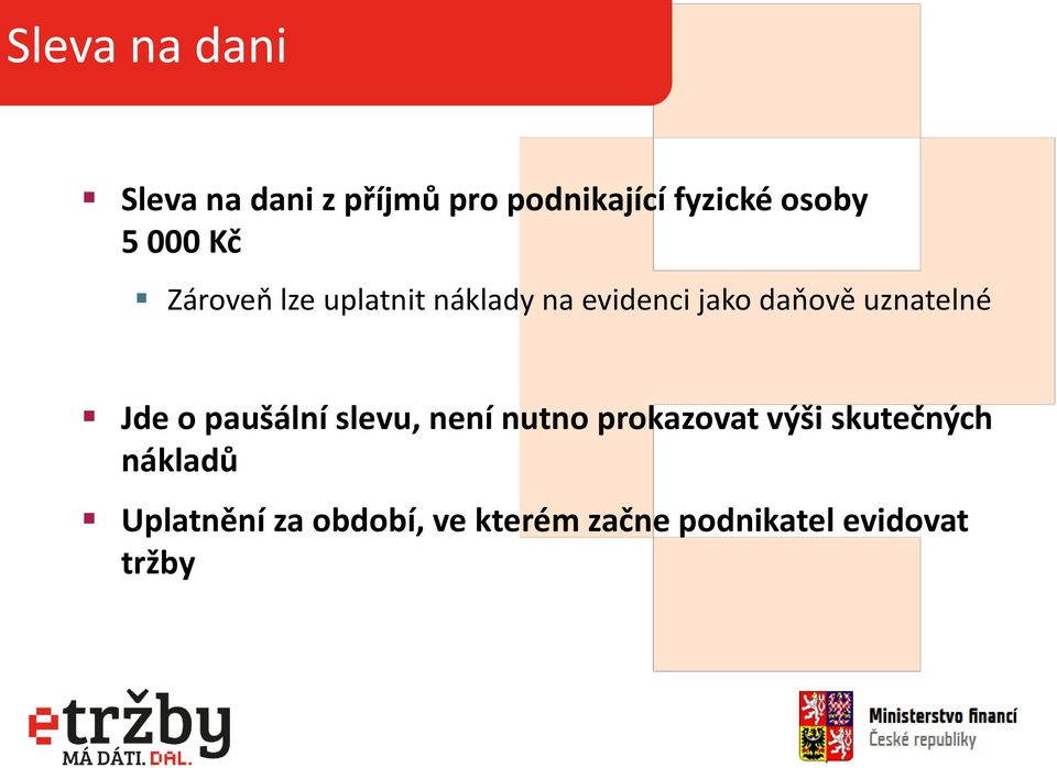 uznatelné Jde o paušální slevu, není nutno prokazovat výši