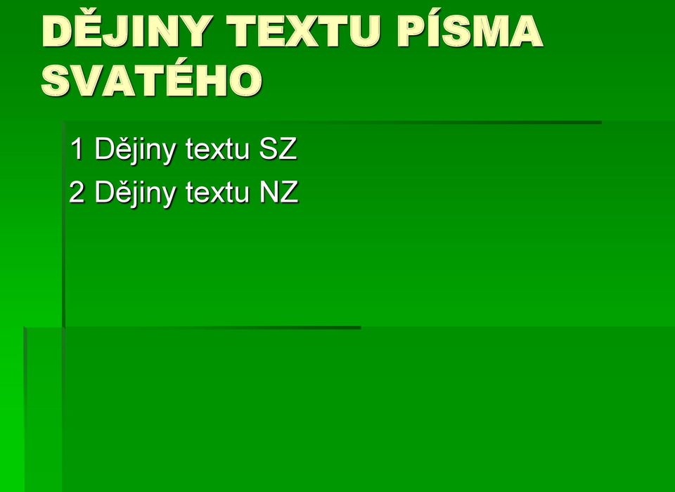 Dějiny textu SZ