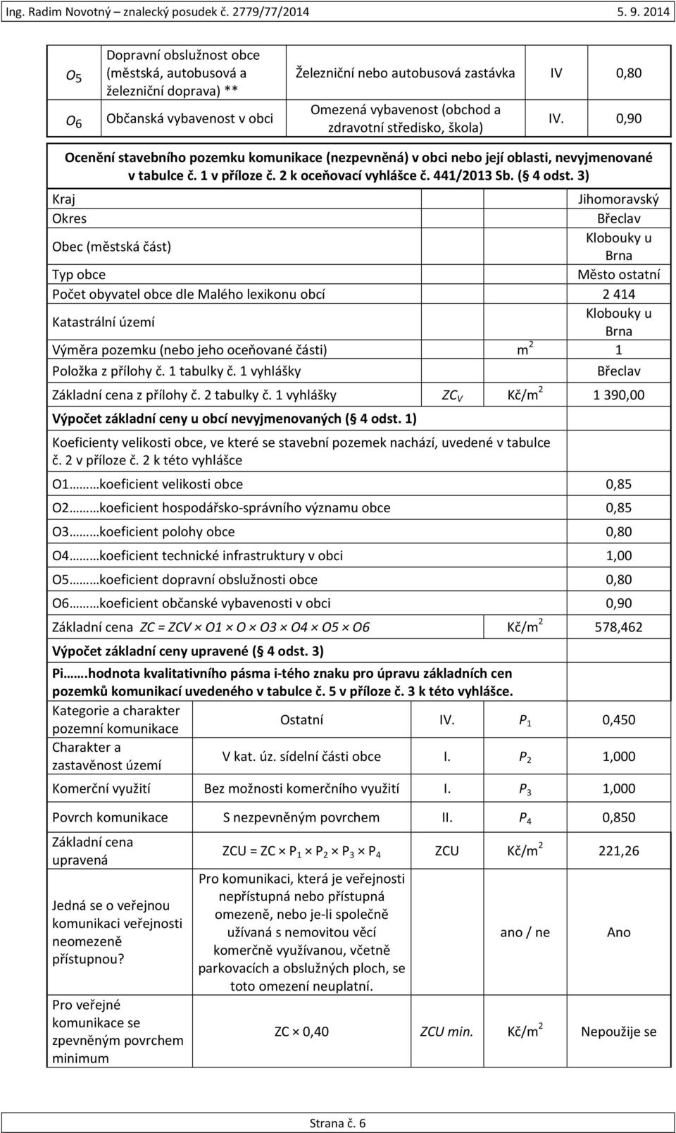 3) Kraj Jihomoravský Okres Břeclav Obec (městská část) Klobouky u Brna Typ obce Město ostatní Počet obyvatel obce dle Malého lexikonu obcí 2414 Katastrální území Klobouky u Brna Výměra pozemku (nebo