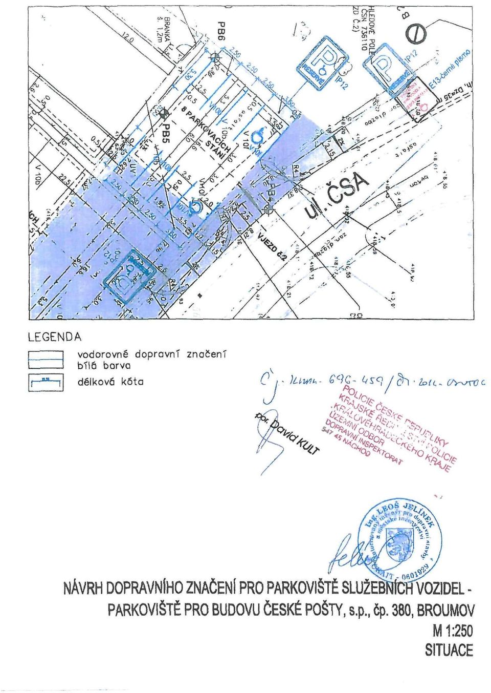 PRO PARKOVIŠTĚ SLUŽEŠNfófíVOZIDEL - PARKOVIŠTĚ PRO