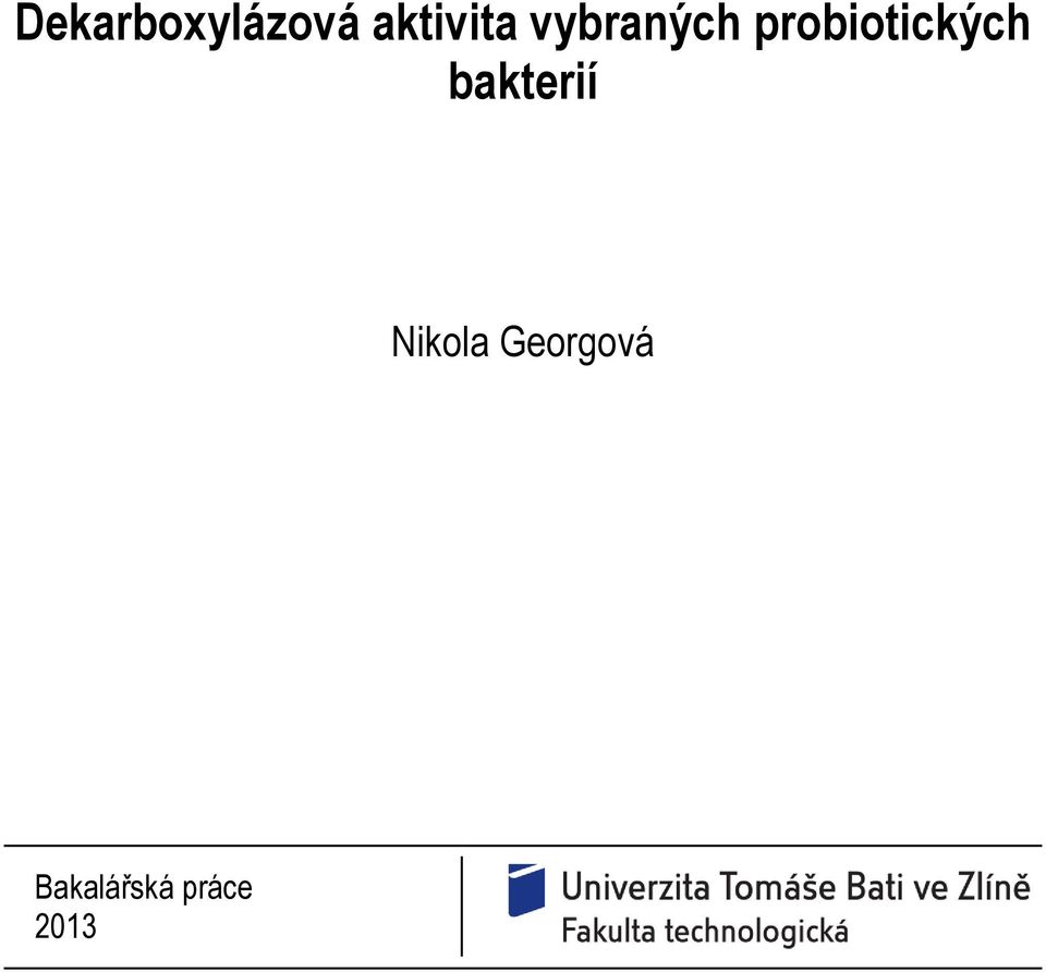 probiotických bakterií