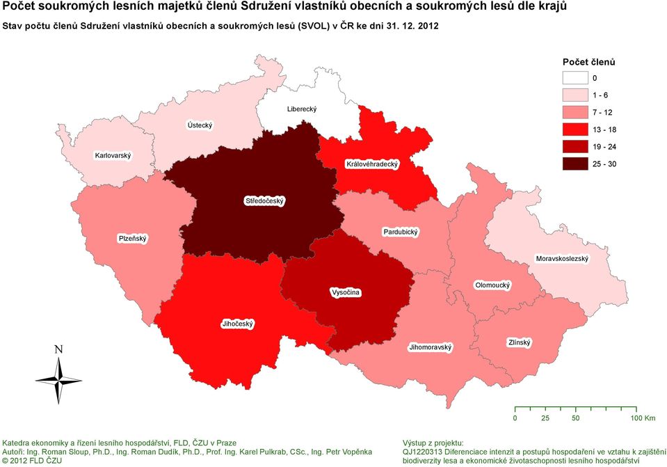 (SVOL) v ČR ke dni 31. 12.