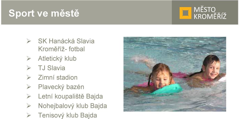 stadion Plavecký bazén Letní koupaliště
