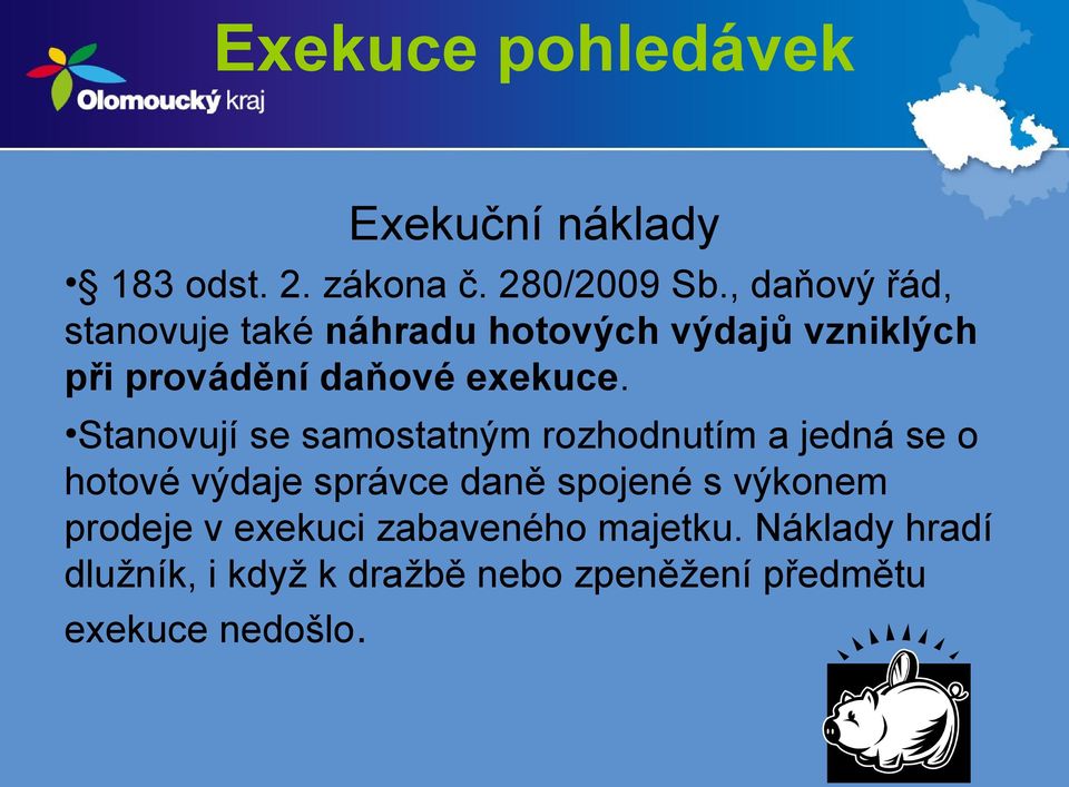 exekuce.