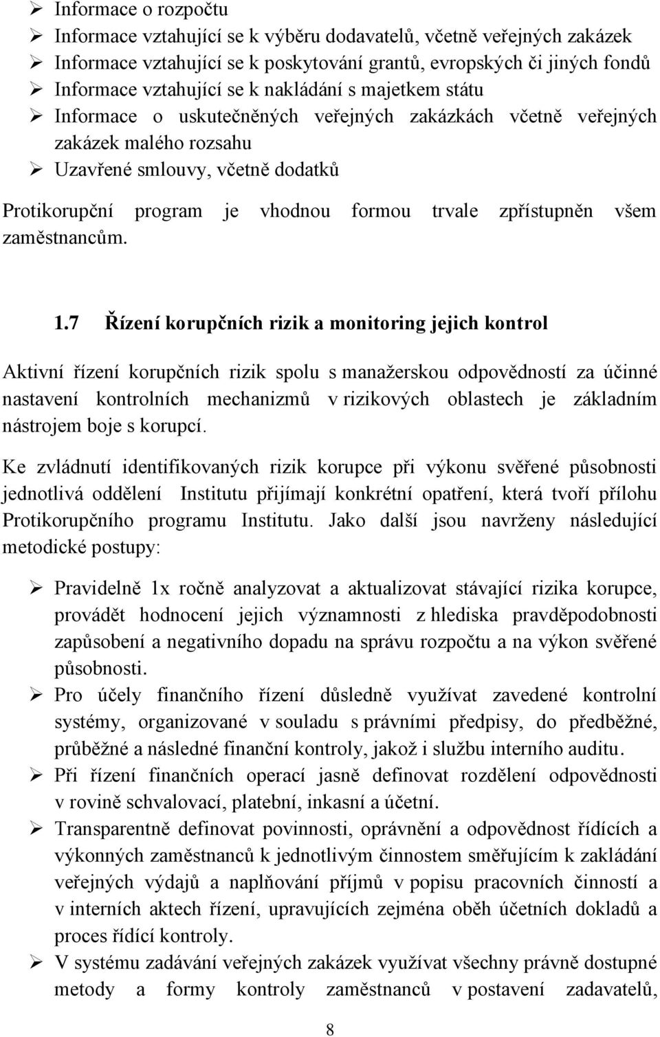 zaměstnancům. 1.