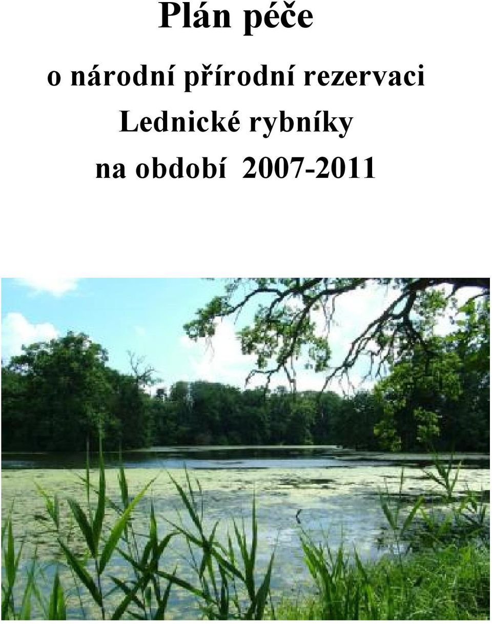 rezervaci Lednické