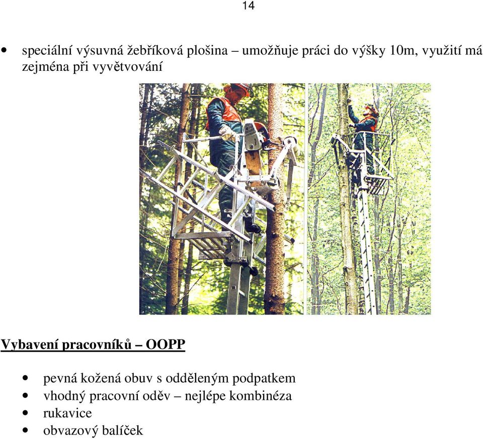 pracovníků OOPP pevná kožená obuv s odděleným podpatkem