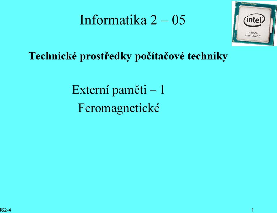 počítačové techniky