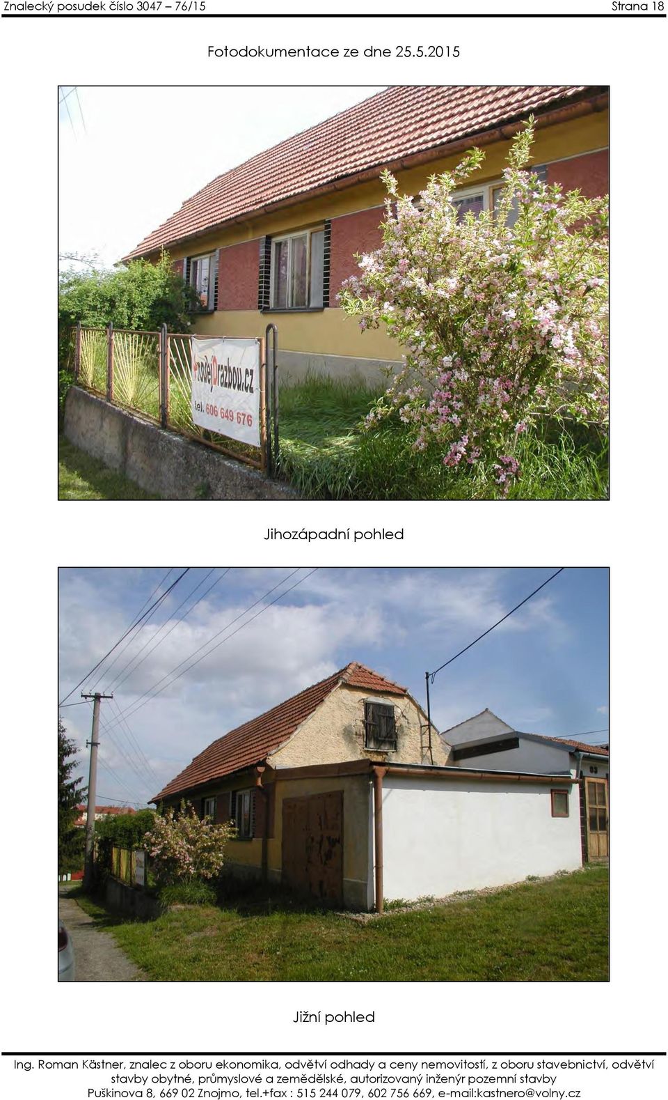 Fotodokumentace ze dne 25.