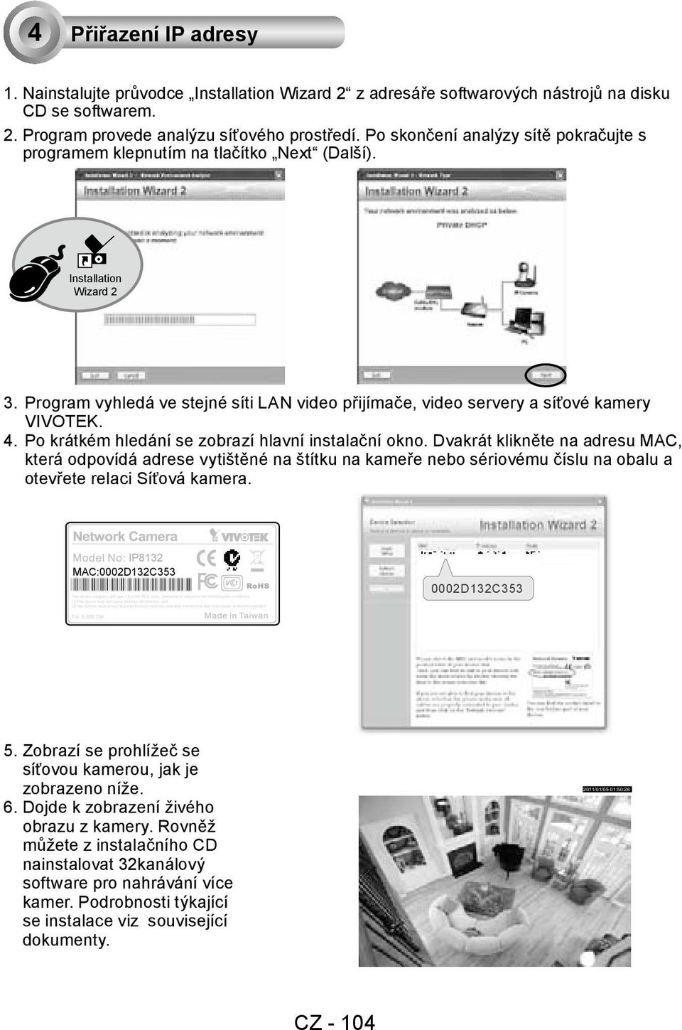 4. Po krátkém hledání se zobrazí hlavní instalační okno.