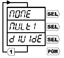 Relé (viz. str. 16) Relé P2 může být naprogramováno do stavu standardně otevřeno (spínací), nebo standardně zavřeno (vypínací).