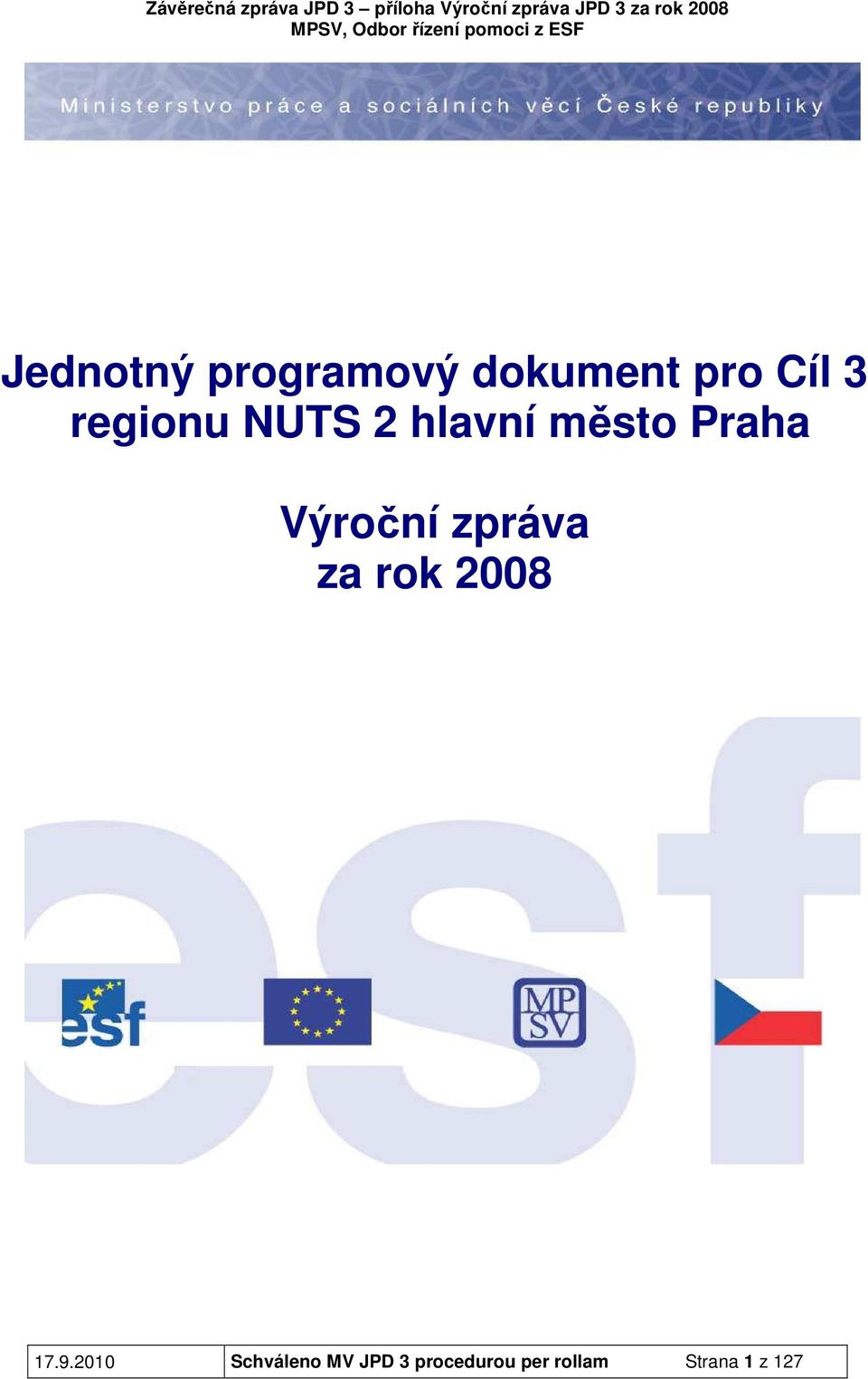zpráva za rok 2008 17.9.