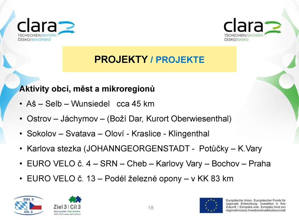 - Klingenthal Karlova stezka (JOHANNGEORGENSTADT - Potůčky K.Vary EURO VELO č.