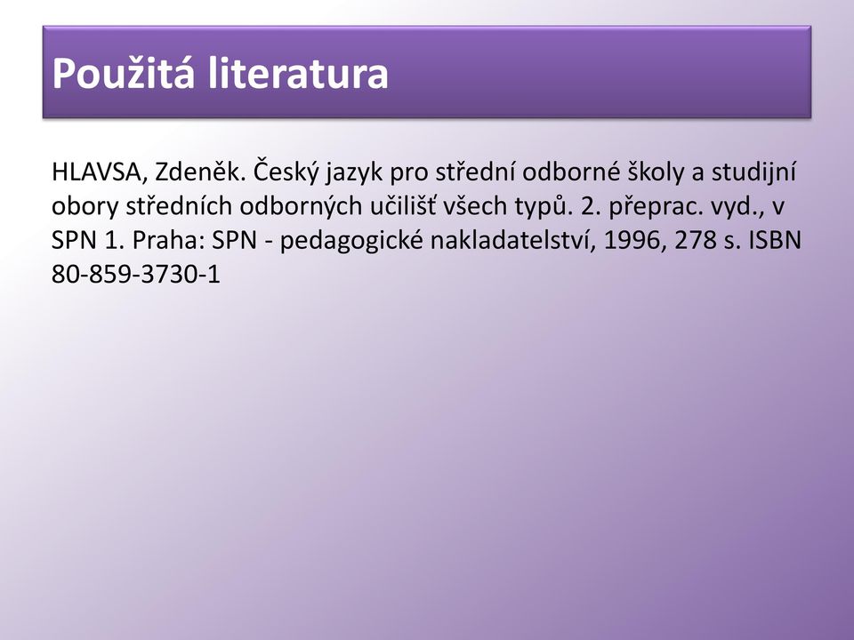 středních odborných učilišť všech typů. 2. přeprac. vyd.