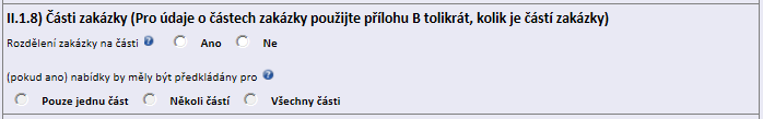 II.1.5) Stručný popis zakázky nebo nákupu(ů) PROVOZNÍ ŘÁD - Příloha 3 Uvádí se textový popis charakteristiky předmětu veřejné zakázky (text, max. 3000 znaků, NUTNO VYPL- NIT). II.1.6) Společný